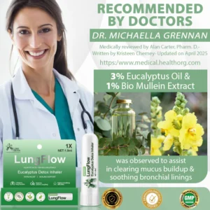 ATTDX® LungFlow Eucalyptus Detox Inhaler