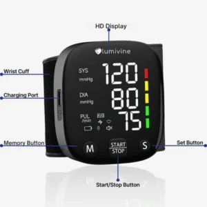 Lumivine Blood Pressure Monitor