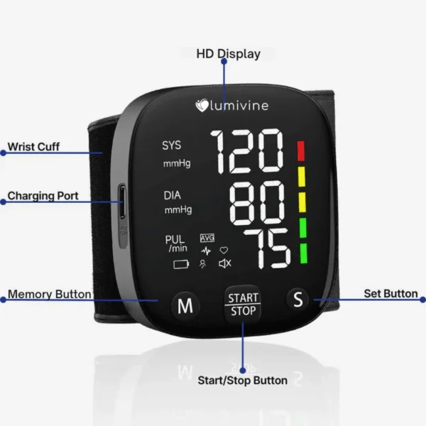 Lumivine Blood Pressure Monitor